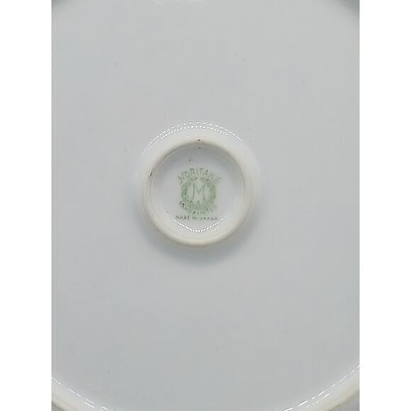 VTG Noritake Handled Hand Painted Round Serving Plate Landscape Tree in Meadow - Picture 5 of 9